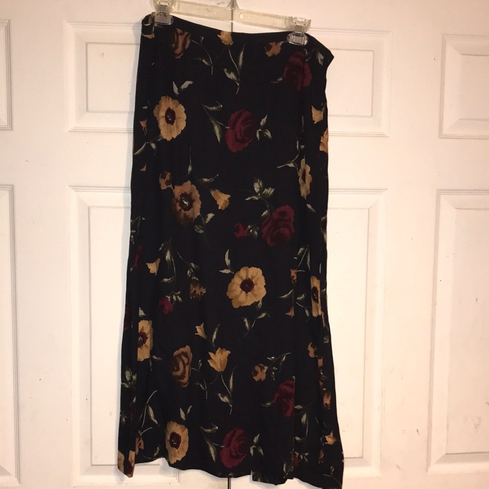 Women’s Sag Harbor Floral Rayon Skirt